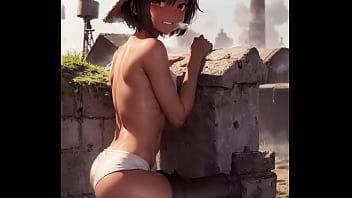 ガーターベルトストッキング金髪娘工場戦場 thumbnail