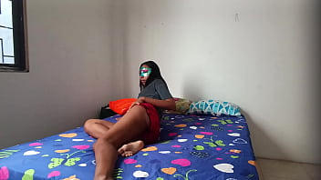 A very high class brunette indian makes homemade porn for fun she touches her tits to seduce the camera and show off