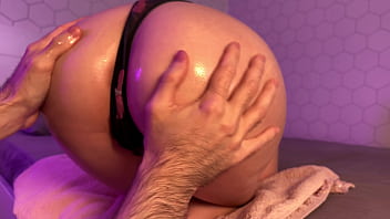 "please don't tell parents " kinky stepsis creamy rubbing and fucking