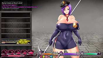 Busty guard must keep the peace Busty guard must keep the peace