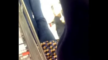 De azul en el mercado