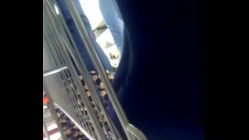 De azul en el mercado