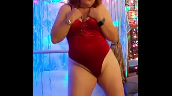 Wife dresses for work strips and plays with her cunt