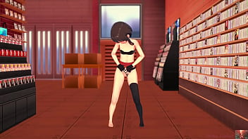 Megumin cosplayer’s teasing preview – a sensual solo performance 19 yo