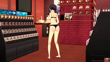 Megumin cosplayer’s teasing preview – a sensual solo performance 19 yo