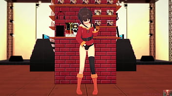 Megumin cosplayer’s teasing preview – a sensual solo performance 19 yo