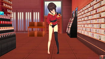 Megumin cosplayer’s teasing preview – a sensual solo performance 19 yo