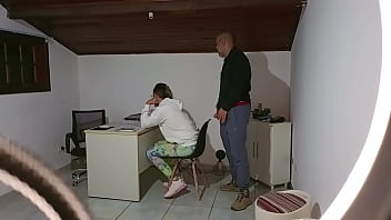 She went to the school principal's office and received help to avoid failing