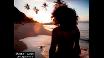 Walking in the beach with a pawg woman Walking in the beach with a pawg woman