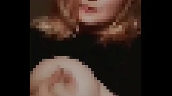 Natural big titties bouncing