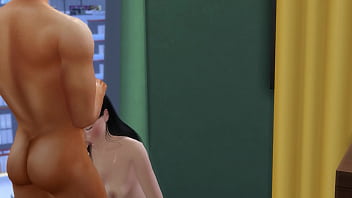 She's getting fucked in front of everyone