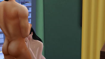 She's getting fucked in front of everyone