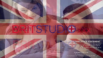 Two british girls have a masturbation race