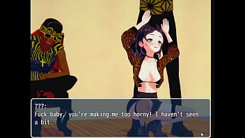 Brunette brought into back room and gives head to backup dancer; gets naked for boyfriend's best friend