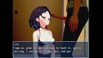 Brunette brought into back room and gives head to backup dancer; gets naked for boyfriend's best friend