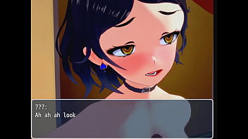 Brunette brought into back room and gives head to backup dancer; gets naked for boyfriend's best friend