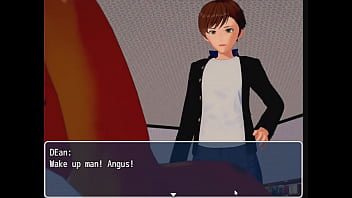 Brunette brought into back room and gives head to backup dancer; gets naked for boyfriend's best friend