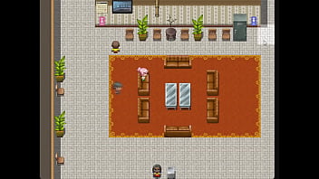 Brunette brought into back room and gives head to backup dancer; gets naked for boyfriend's best friend