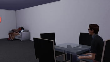 Cheating wife starts her new job sims 4