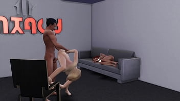 Cheating wife starts her new job sims 4