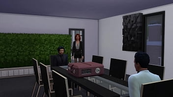 Cheating wife starts her new job sims 4