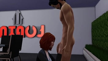Cheating wife starts her new job sims 4