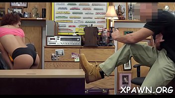 Nice looking doxy sex in shop