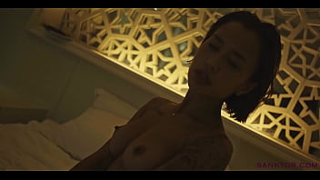 Sanktor tattooed submissive babe masturbates