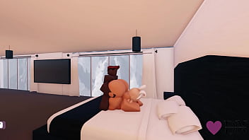Roblox bunny slut gets fucked