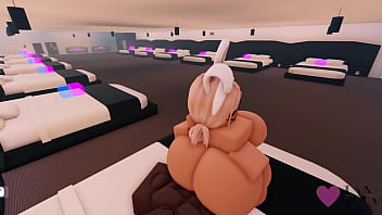 Roblox bunny slut gets fucked