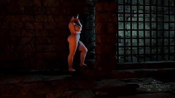 Asian woman bdsm 3d bondage latex