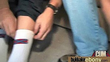 Ebony Slut Gets An Interracial Group Sex 23 thumbnail