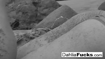 Sexy babe has some wet fun