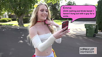 Fine as hell blonde emma starletto gets the most savage fuck ever