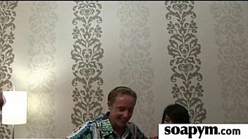 Beautiful masseuse pleasuring her client 17