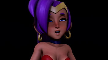 Giant shantae swallows a train