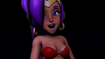 Giant shantae swallows a train