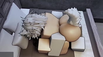 Roblox fucking horny catgirl and filling her up