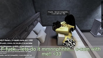 Roblox fucking horny catgirl and filling her up