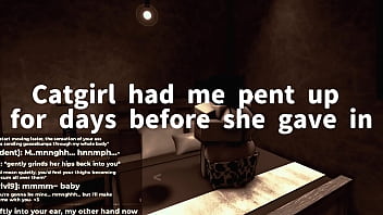 Roblox fucking horny catgirl and filling her up