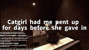 Roblox fucking horny catgirl and filling her up