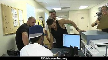 Desperate teen naked in public and fucks to pay rent 14