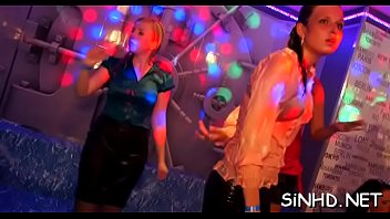 Loads of hard boners are satisfied by hungry cuties Loads of hard boners are satisfied by hungry cuties