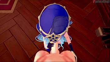 Layla fucking pov on jean ́s office free pov genshin impact full & pov on sheer & fantasyking3