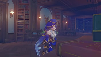 Layla fucking pov on jean ́s office free pov genshin impact full & pov on sheer & fantasyking3