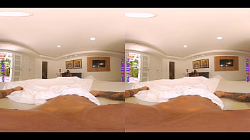 Purity vr stunning brunette shows off her sucking skills