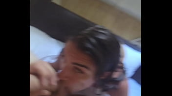 We fuck in a boat in the middle of nature