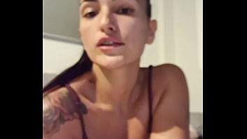 I come home from a party very horny and i use realistic dildo claudia bavel