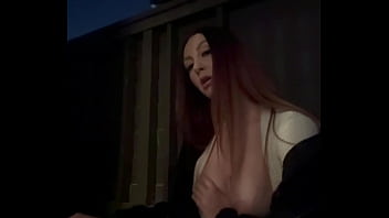 European stepmom artemisia love smoke sesh at night