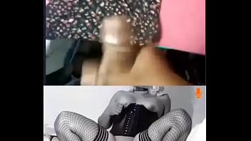 This guy cum tribute hotty puttta on his wife dress